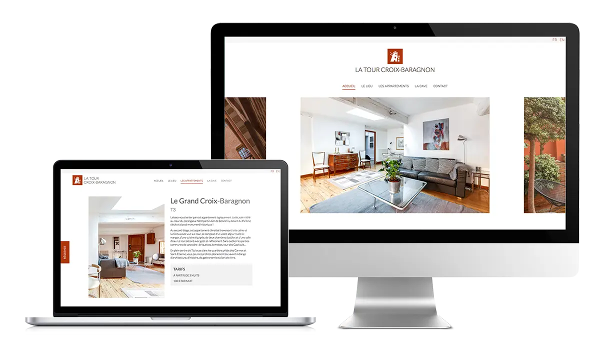 La Tour Croix Baragnon site web hôtel particulier à Toulouse